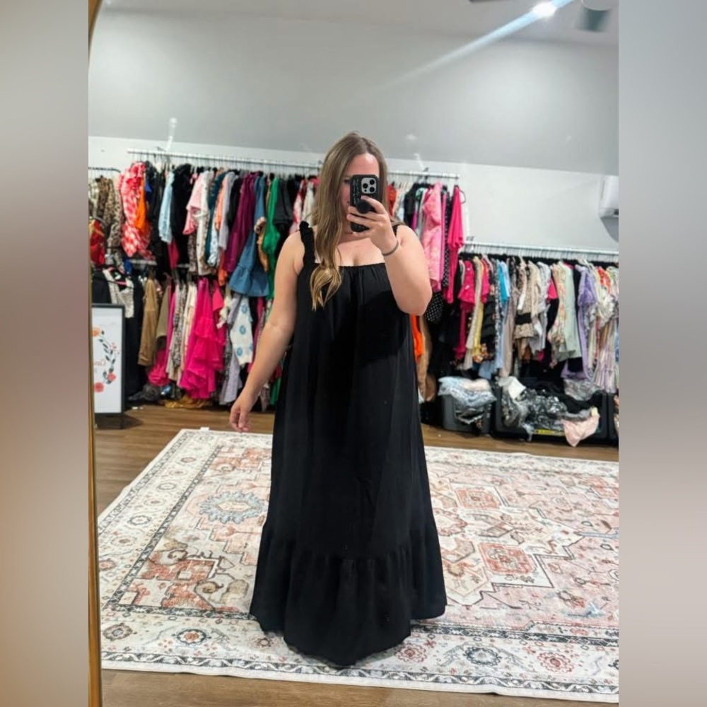 Elegant Black Women's Dress